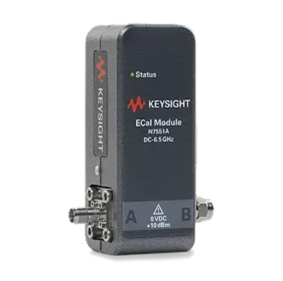 N7551A Electronic Calibration Module (ECal), 直流to 6.5 GHz, 2 端口