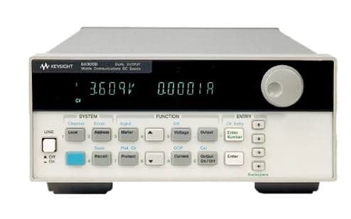 66309D 双路移动通信DC Power Supply, 带DVM