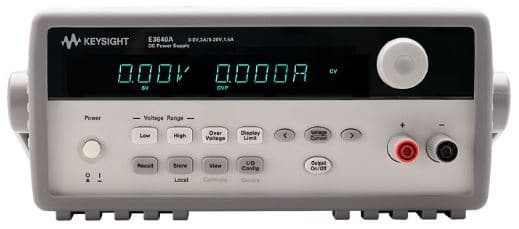 E3640A 30W Power Supply, 8V, 3A 或 20V, 1.5A