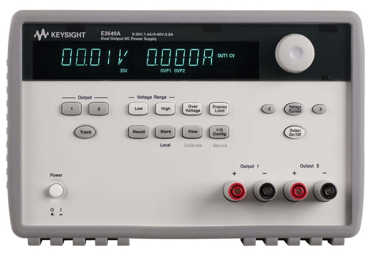 E3649A 双路输出Power Supply, 双路 35 V / 1.4 A 或 60 V / 0.8 A, 100 W