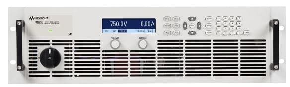 N8924A AutorangingDC Power Supply, 750 V, 20 A, 5000 W, 208 VAC