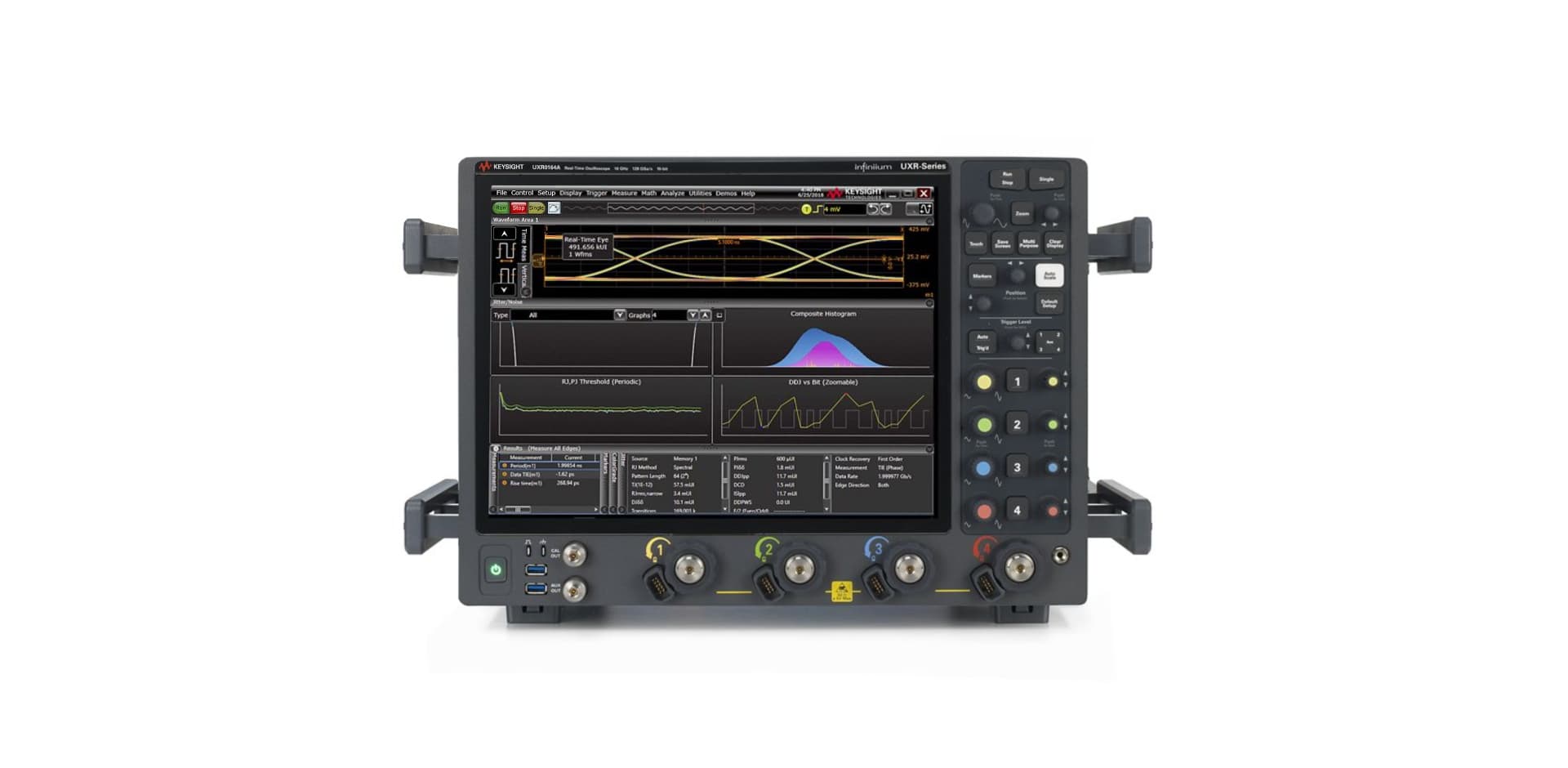 UXR0164A Infiniium UXR-Series Oscilloscope: 16 GHz, 4 Channels