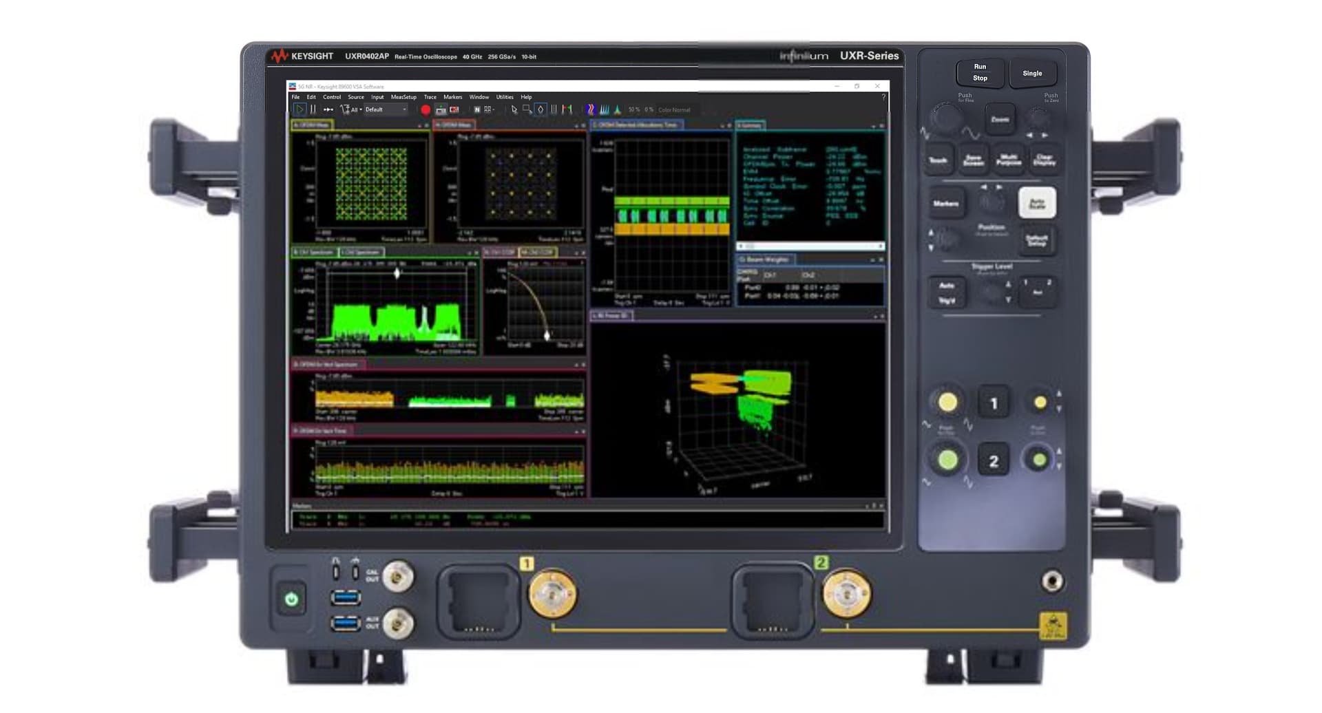 UXR0402AP Infiniium UXR-Series Oscilloscope: 40 GHz, 2 Channels, 1 mm Inputs