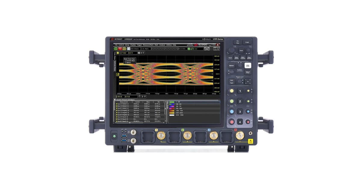 UXR0594AP Infiniium UXR-Series Oscilloscope: 59 GHz, 4 Channels, 1mm inputs