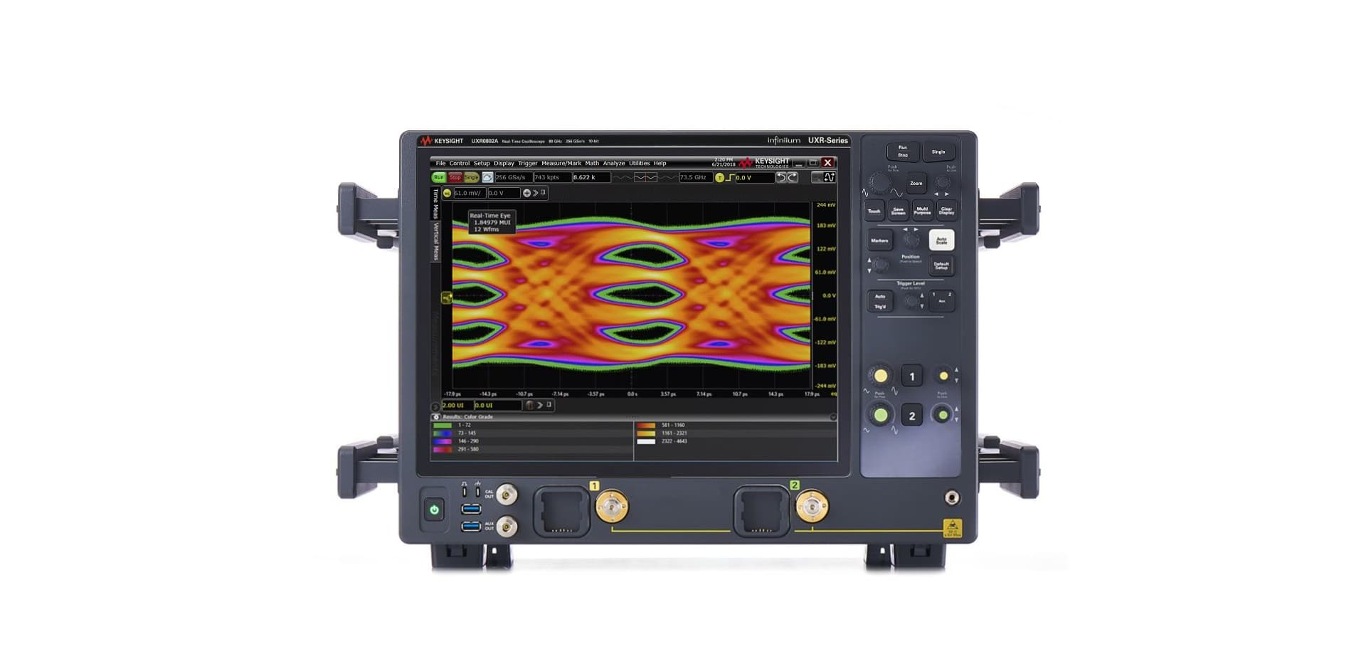 UXR0802A Infiniium UXR-Series Oscilloscope: 80 GHz, 2 Channels