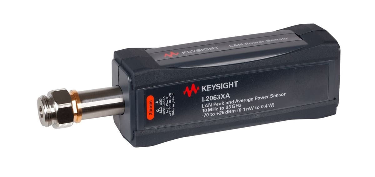 L2063XA 10 MHz to 33 GHz LAN 宽动态范围平均功率/峰值Power Sensor