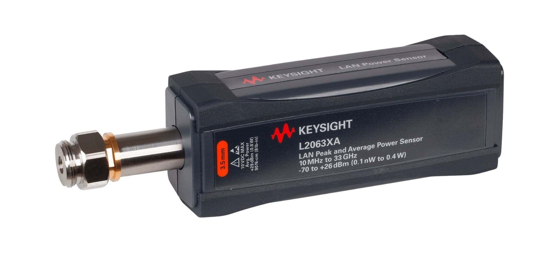 L2063XA 10 MHz to 33 GHz LAN 宽动态范围平均功率/峰值Power Sensor