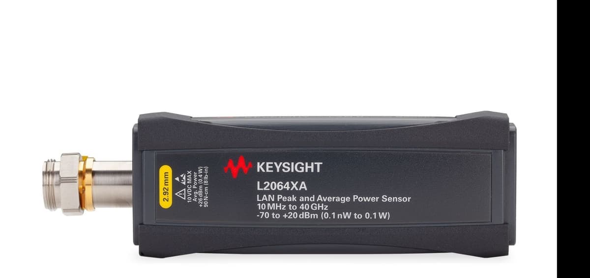 L2064XA 10 MHz to 40 GHz LAN 宽动态范围峰值功率/平均Power Sensor