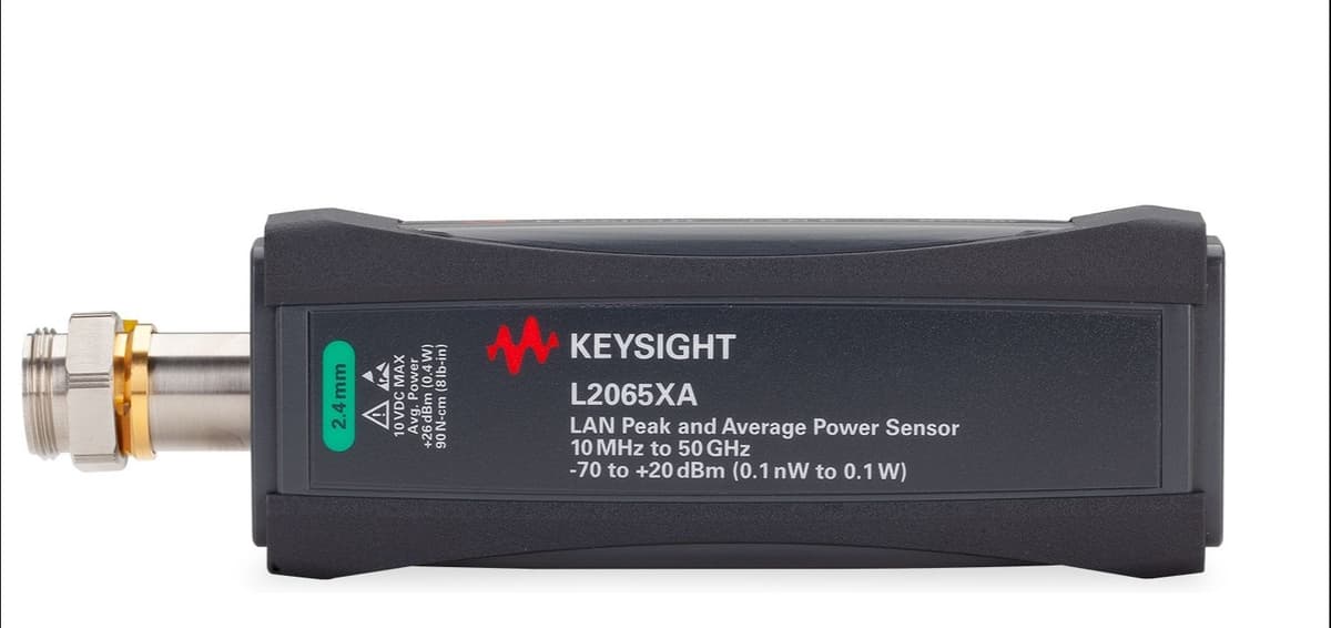L2065XA 10 MHz to 50/53 GHz LAN 宽动态范围峰值功率/平均Power Sensor
