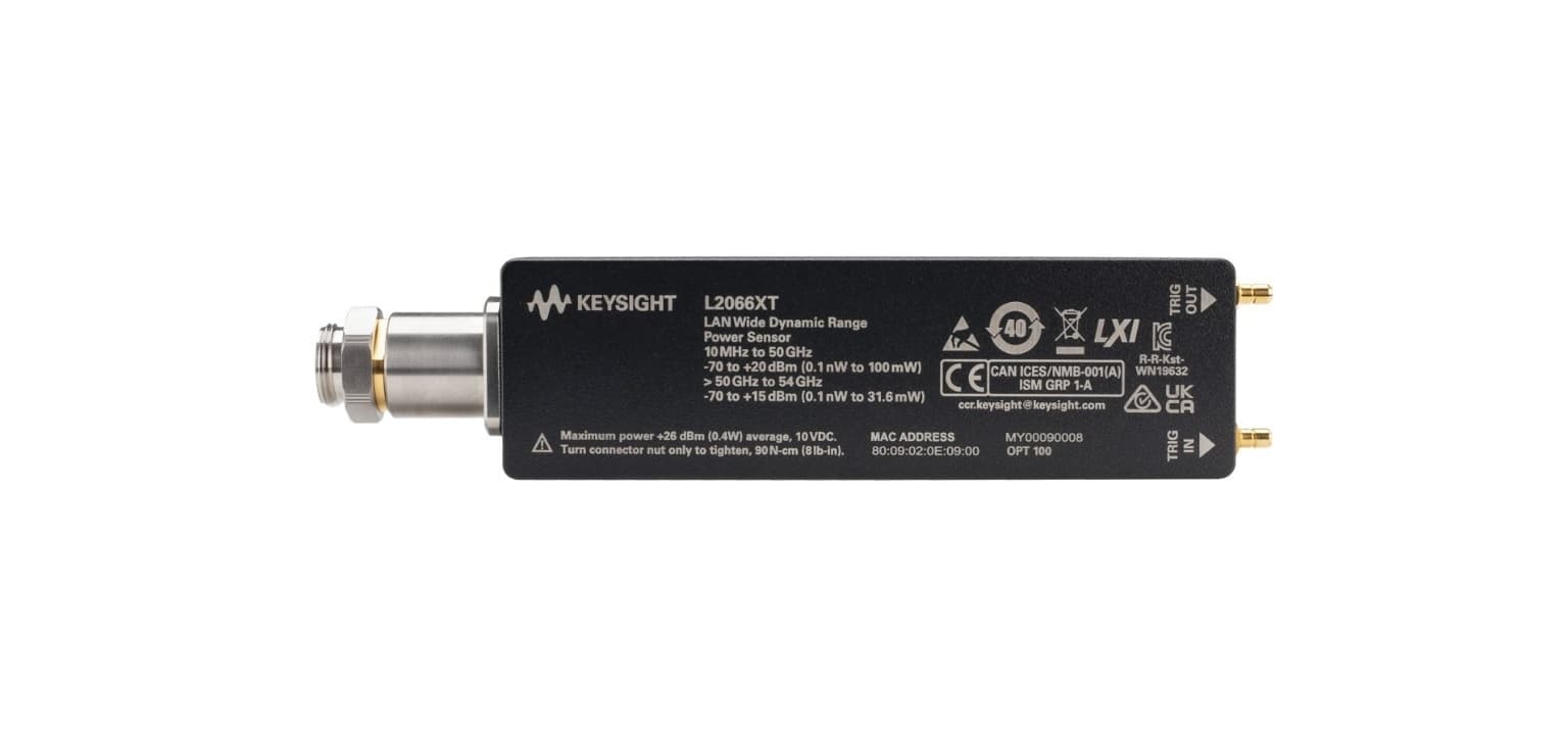 L2066XT 符合热真空标准的 10 MHz to 54 GHz LAN Power Sensor
