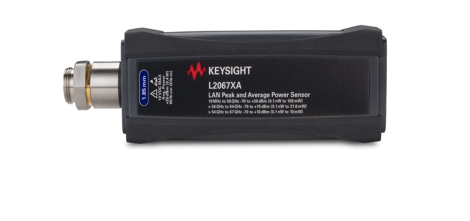 L2067XA 10 MHz to 67 GHz LAN Wide Dynamic Range Peak and Average Power Sensor