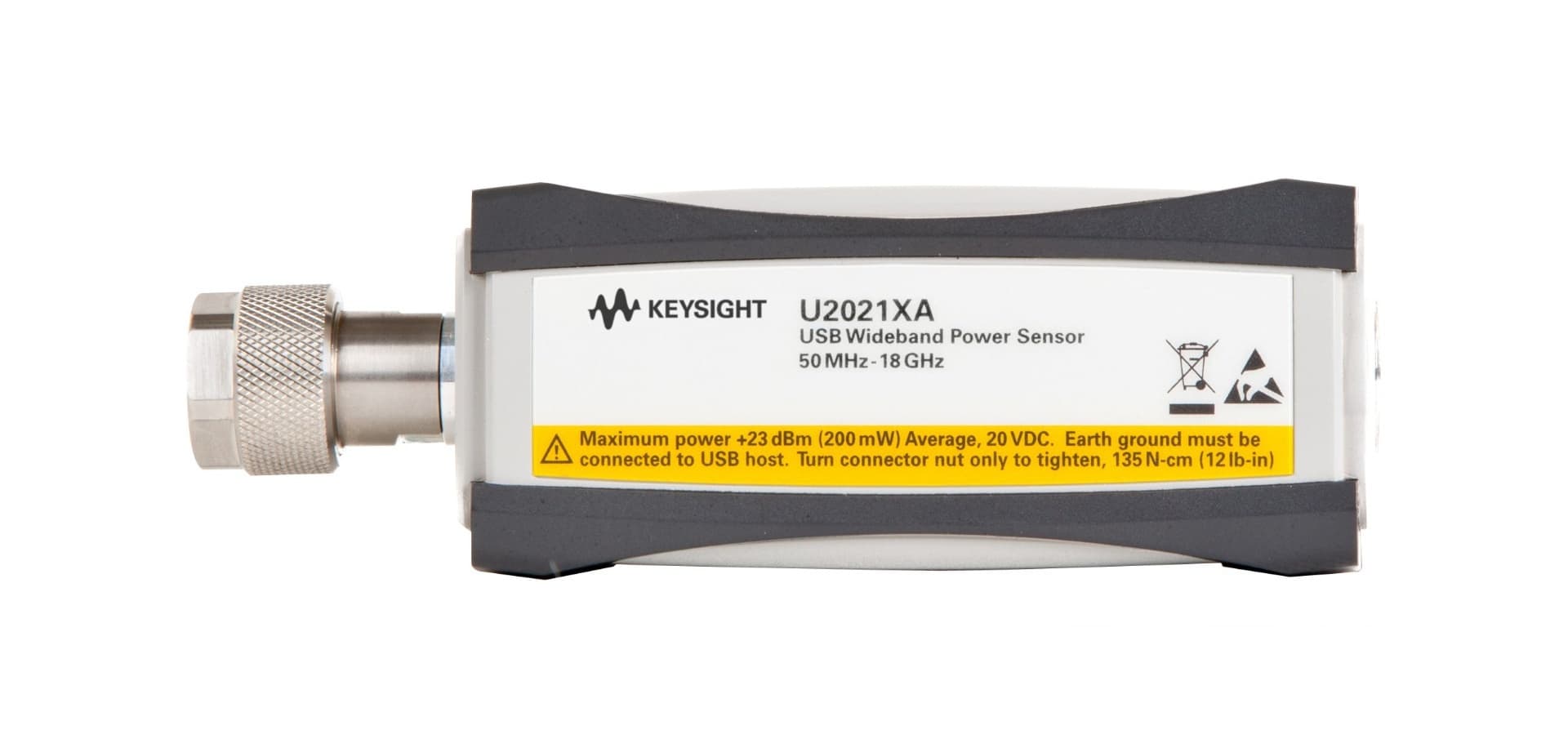 U2021XA 50 MHz to 18 GHz USB 峰值和平均Power Sensor