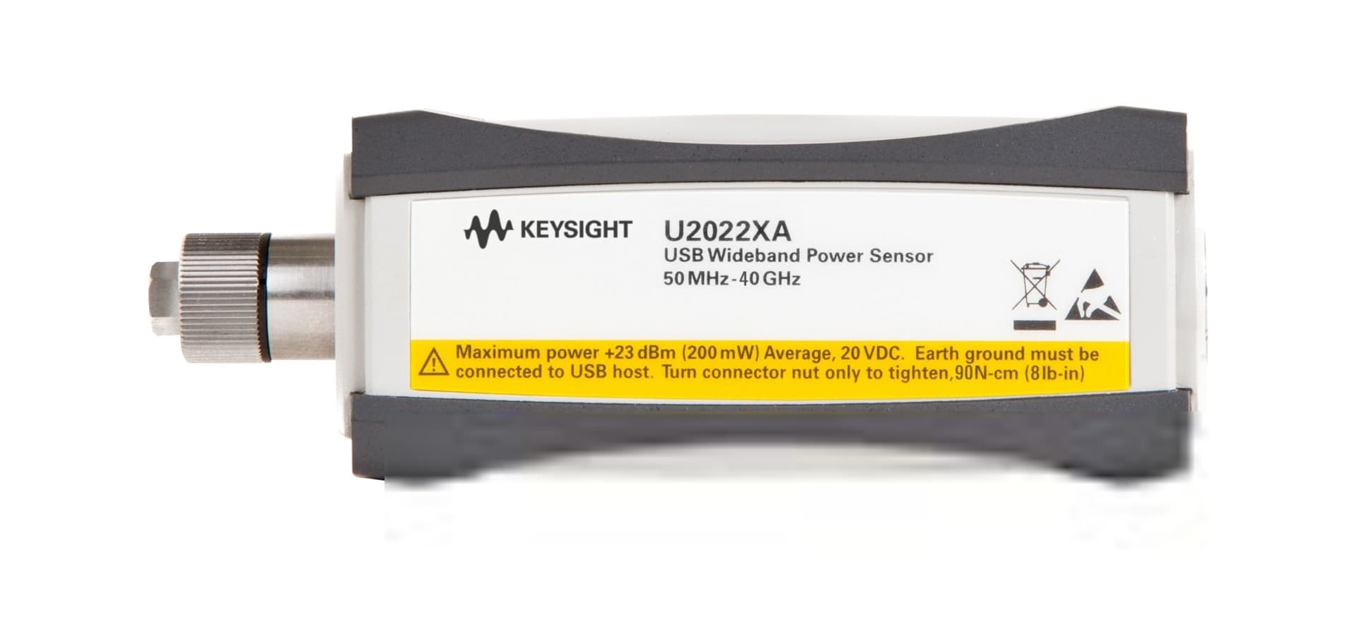 U2022XA 50 MHz to 40 GHz USB 峰值功率和平均Power Sensor