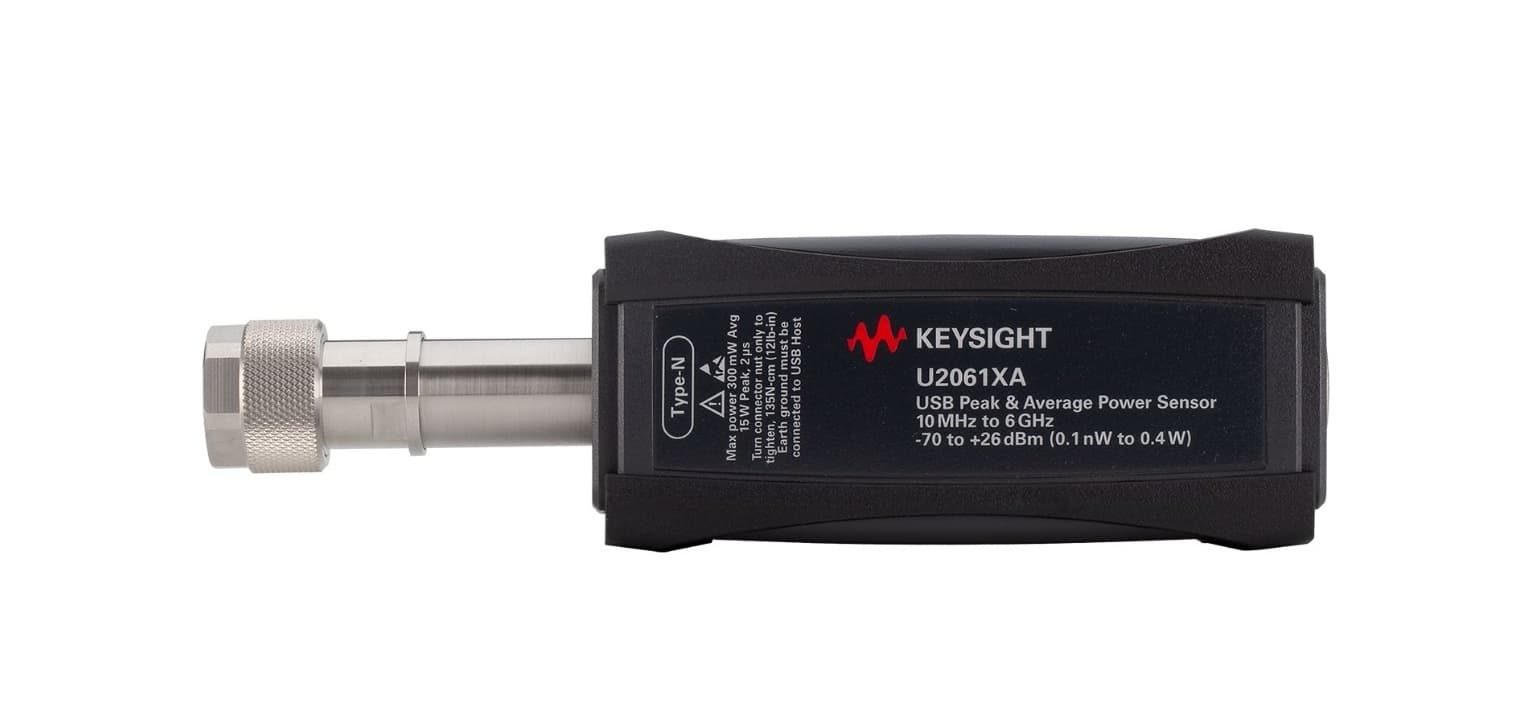 U2061XA 10 MHz to 6 GHz USB 宽动态范围平均功率/峰值Power Sensor