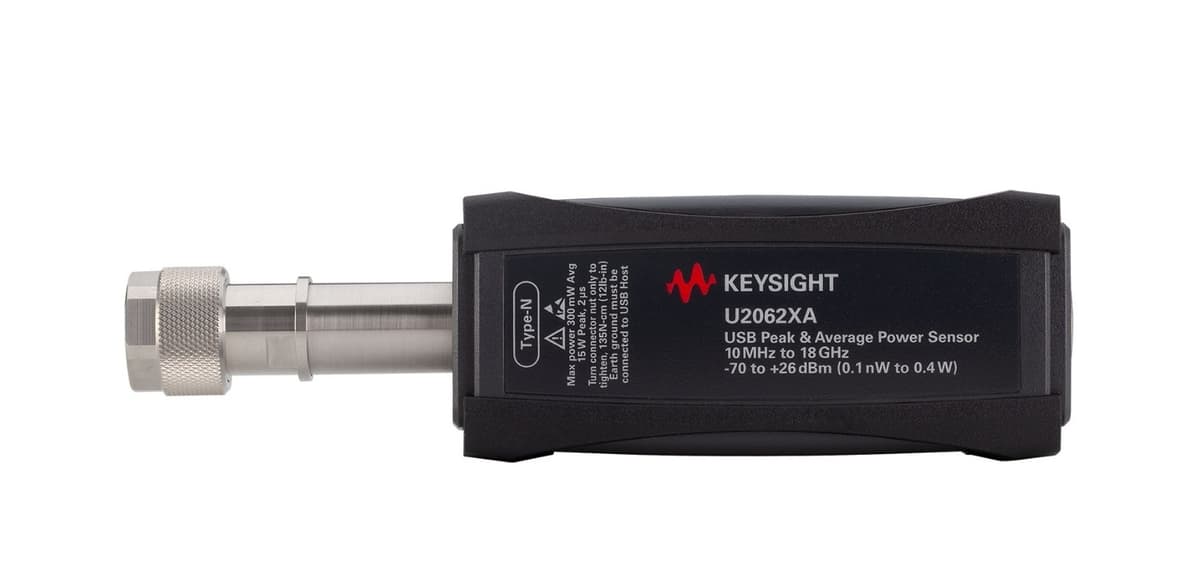 U2062XA 10 MHz to 18 GHz USB 宽动态范围峰值功率和平均Power Sensor