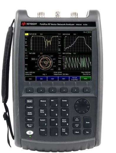 N9923A FieldFox HandheldRF Vector Network Analyzer, 4 GHz and 6 GHz