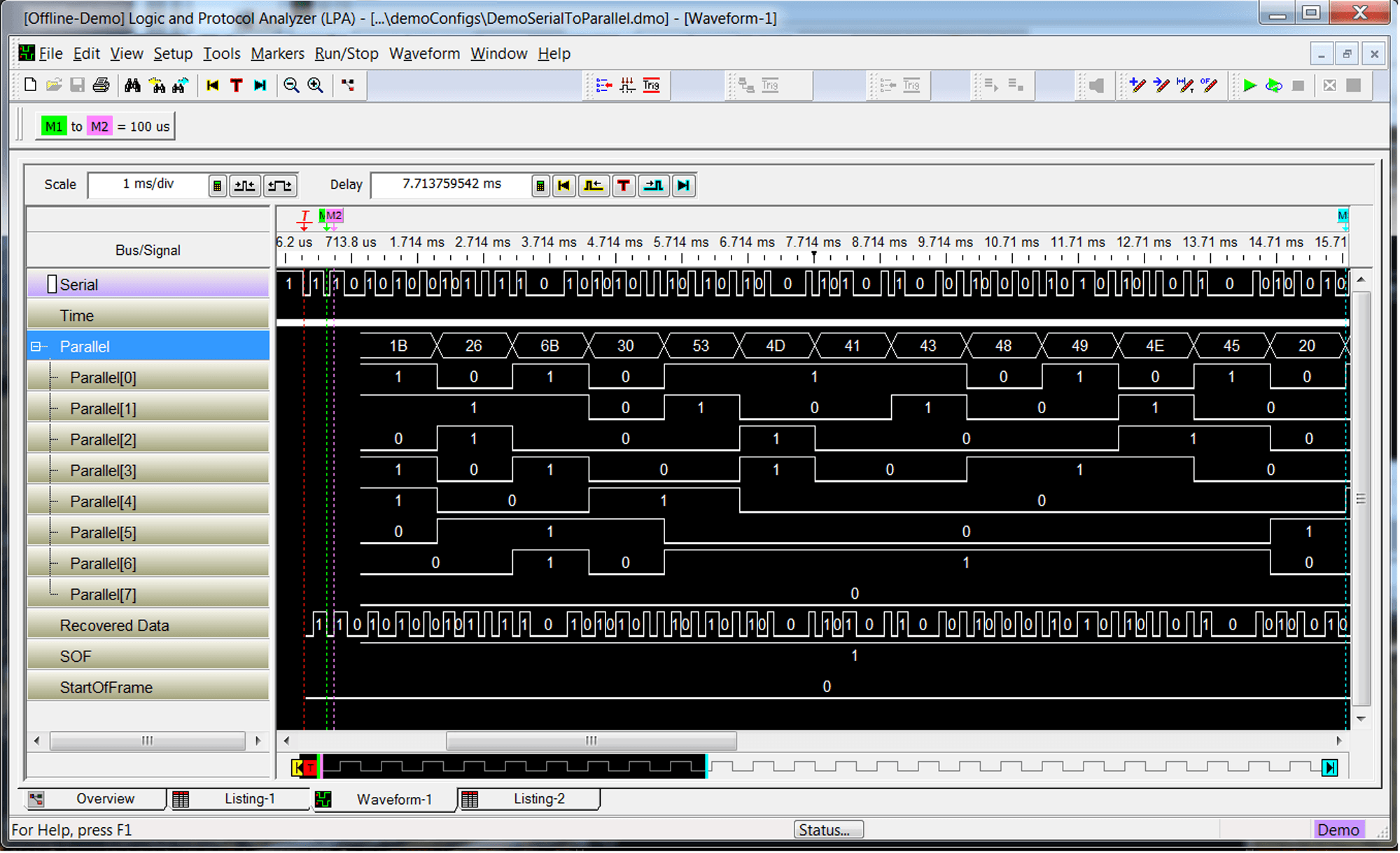 B4601C Serial to Parallel AnalysisSuite
