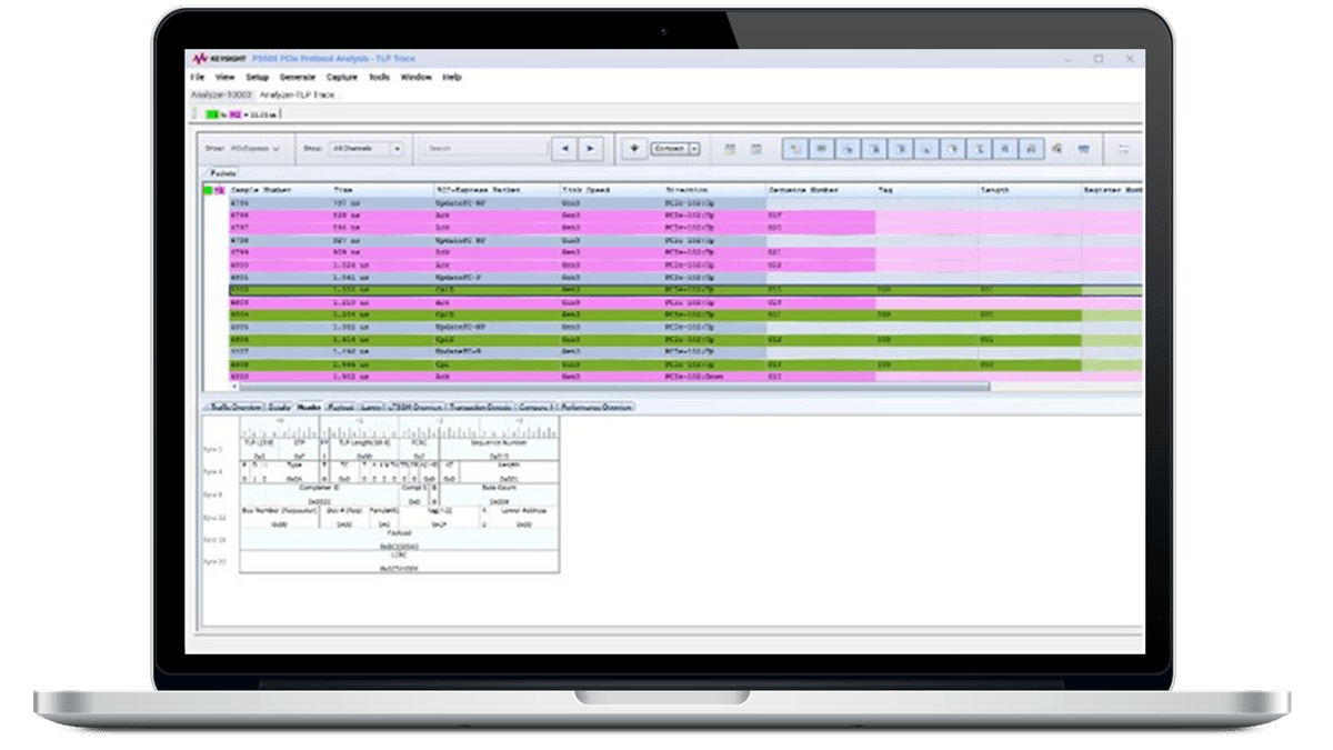 P5552PSWA Protocol Analyzer Traffic Analysis