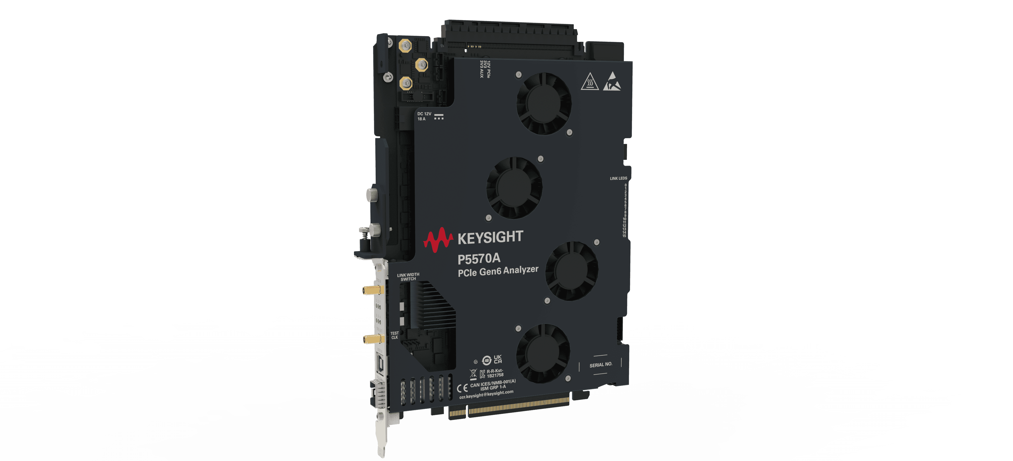 P5562CXLA CXL 1.1 and 2.0 Protocol Analyzer