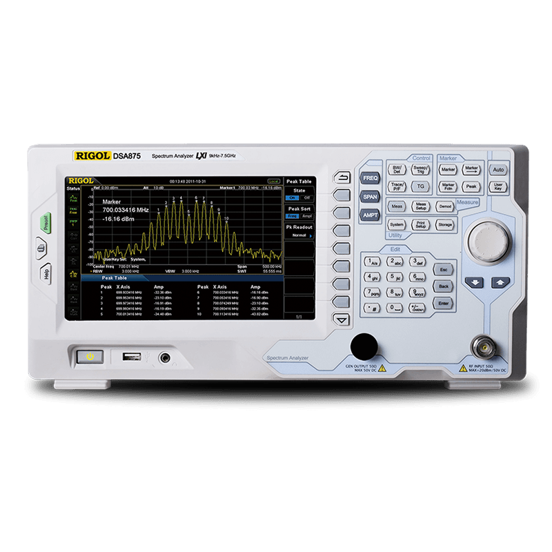 Rigol DSA875 Spectrum Analyzer