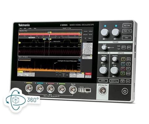 MSO24 2 Series Mixed Signal Oscilloscope: 4 Channels