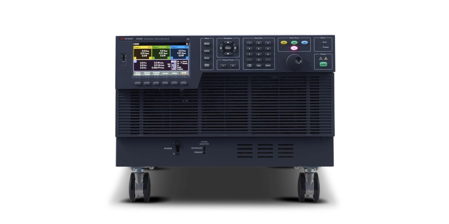 AC6918L 3 相AC Power Source 320 Vrms, 18 kVA, 550 Hz
