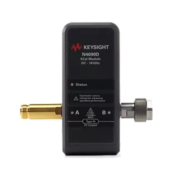 N4690D Electronic Calibration Module (ECal) (ECal), 18 GHz, N 型, 50 Ω, 2 端口