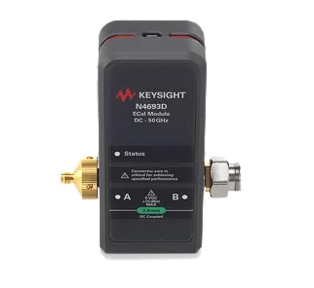 N4693D Electronic Calibration Module (ECal) (ECal), 50 GHz, 2.4 mm, 2 端口