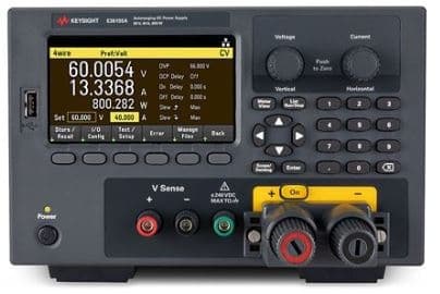 E36155ABV DC Power Supply with Scope, Arbitrary Waveform Generator, and PathWave BenchVue Software Bundle