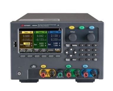 E36312A 80W 三路输出Power Supply, 6V, 5A 和 2X 25V, 1A