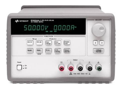 E3634A 200W Power Supply, 25V, 7A 或 50V, 4A