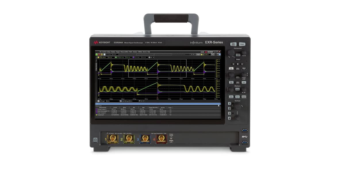 EXR204A Infiniium EXR-Series Oscilloscope: 2 GHz, 4 Channels