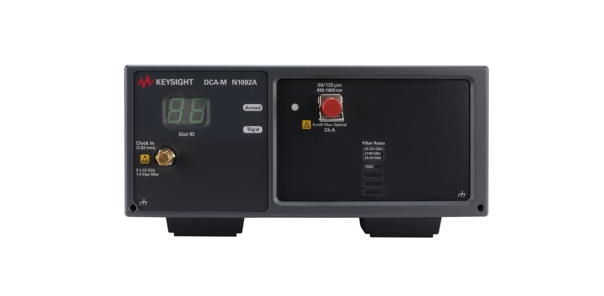 N1092A 28/45 GHz Single Optical Channel DCA-M with Option CDR