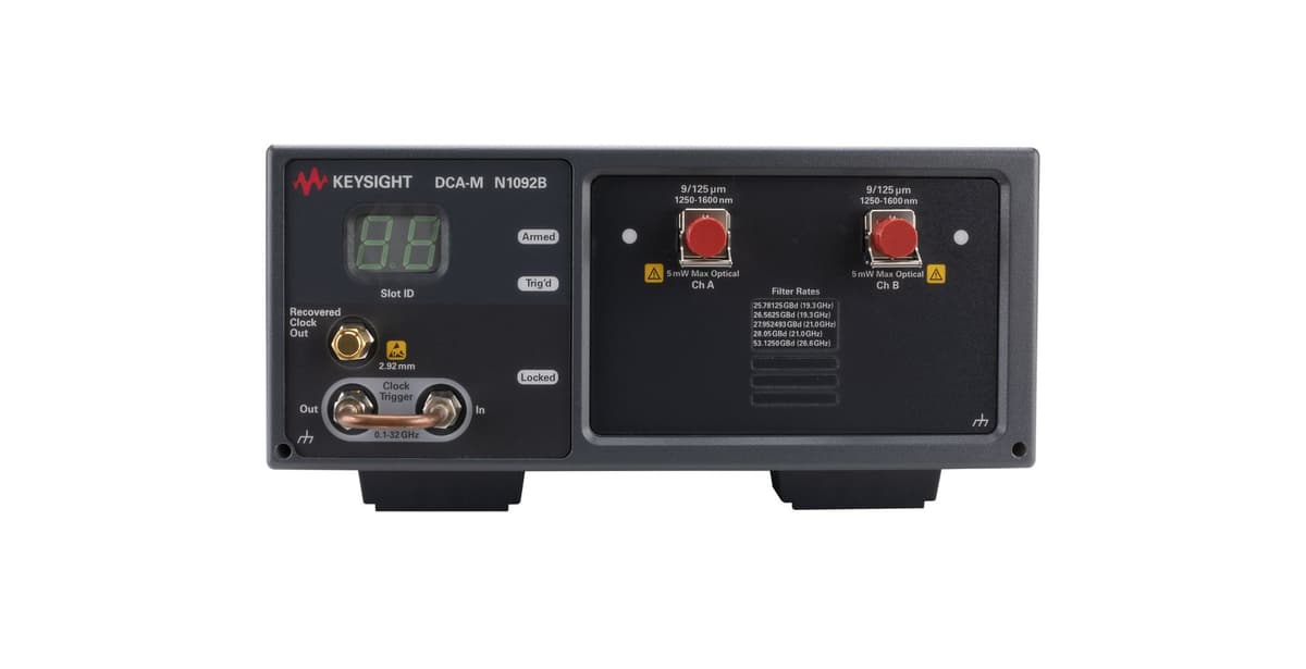 N1092B 28/45 GHz Dual Optical Channel DCA-M with Option CDR