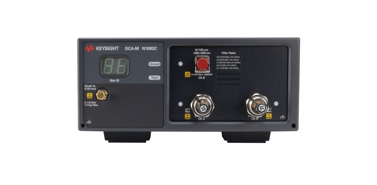 N1092C 28/45 GHz Single Optical Channel and 50 GHz Dual Electrical Channel DCA-M