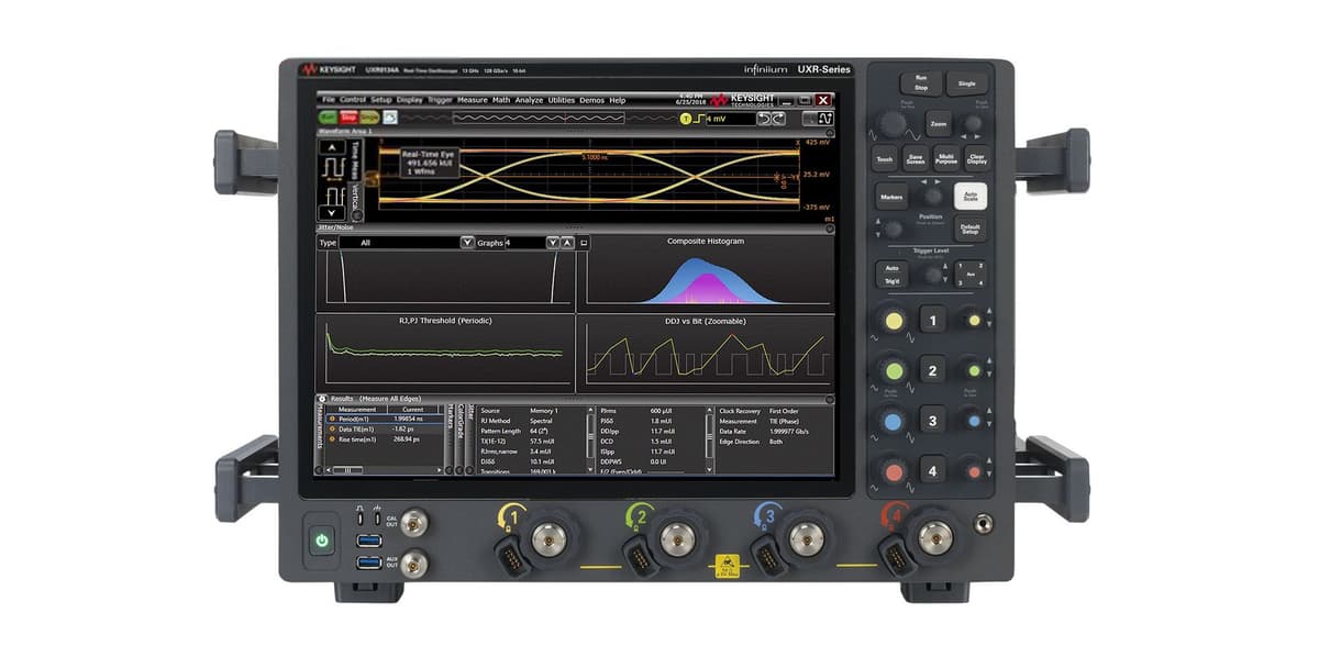 UXR0334A Infiniium UXR-Series Oscilloscope: 33 GHz, 4 Channels