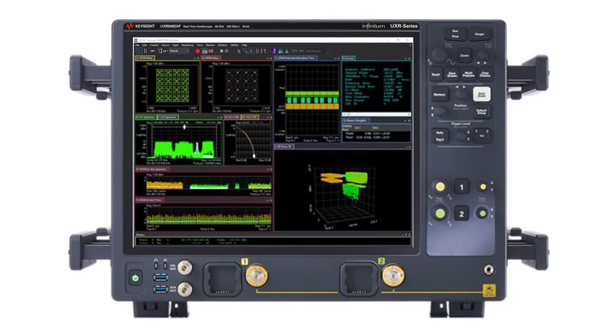 UXR0402AP Infiniium UXR-Series Oscilloscope: 40 GHz, 2 Channels, 1 mm Inputs