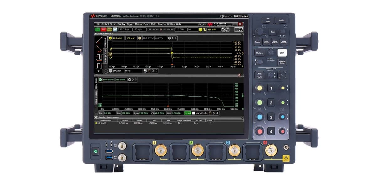 UXR1104A Infiniium UXR-Series Oscilloscope: 110 GHz, 4 Channels