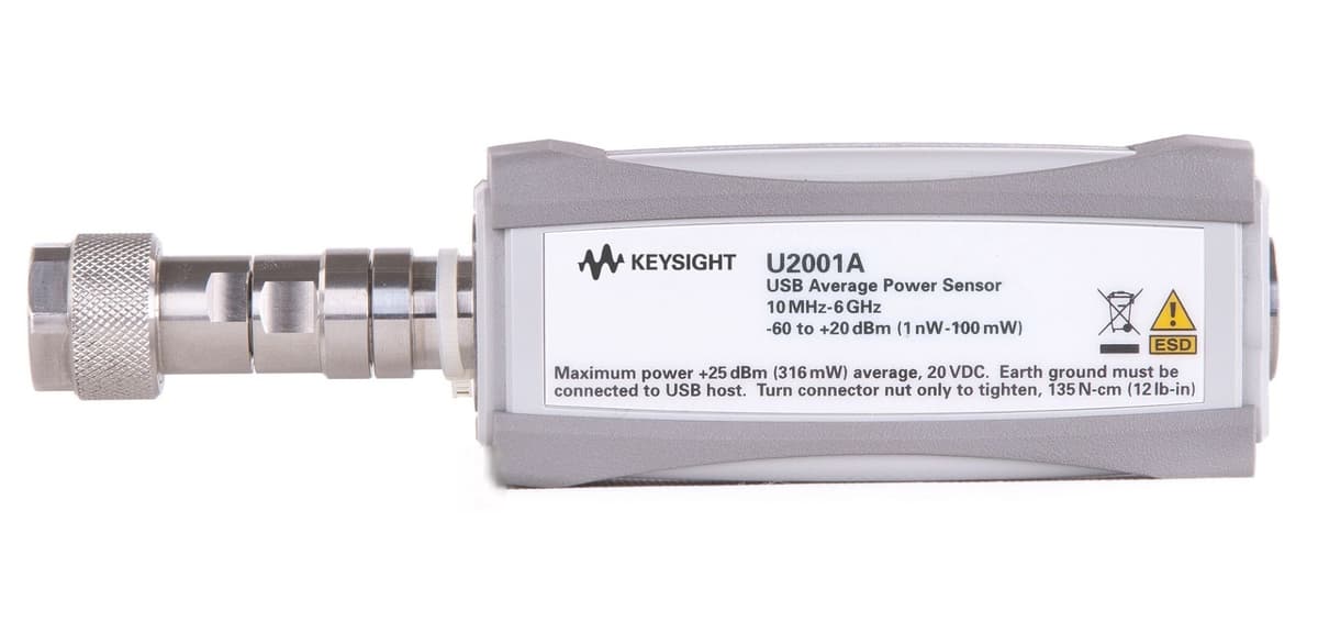 U2001A 10 MHz – 6 GHz USB Power Sensor