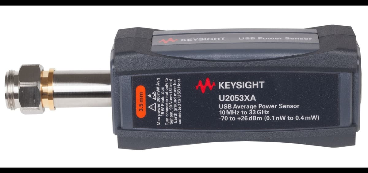 U2053XA 10 MHz to 33 GHz USB 宽动态范围平均Power Sensor
