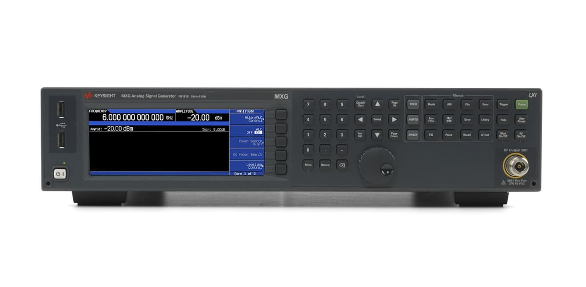 N5181B MXG X-Series RFAnalogSignal Generator, 9 kHz to 6 GHz