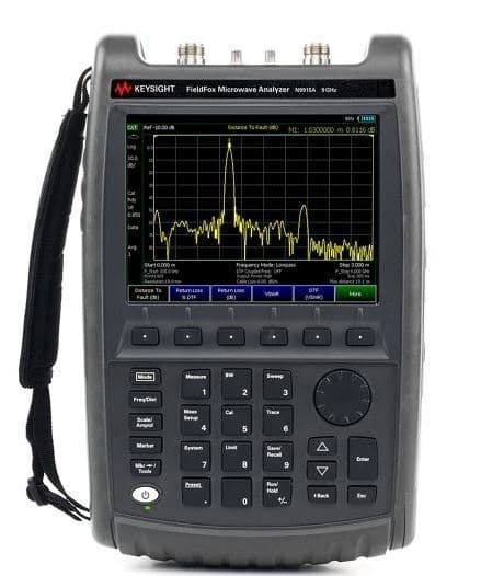 N9915A FieldFox Handheld Microwave Analyzer, 9 GHz
