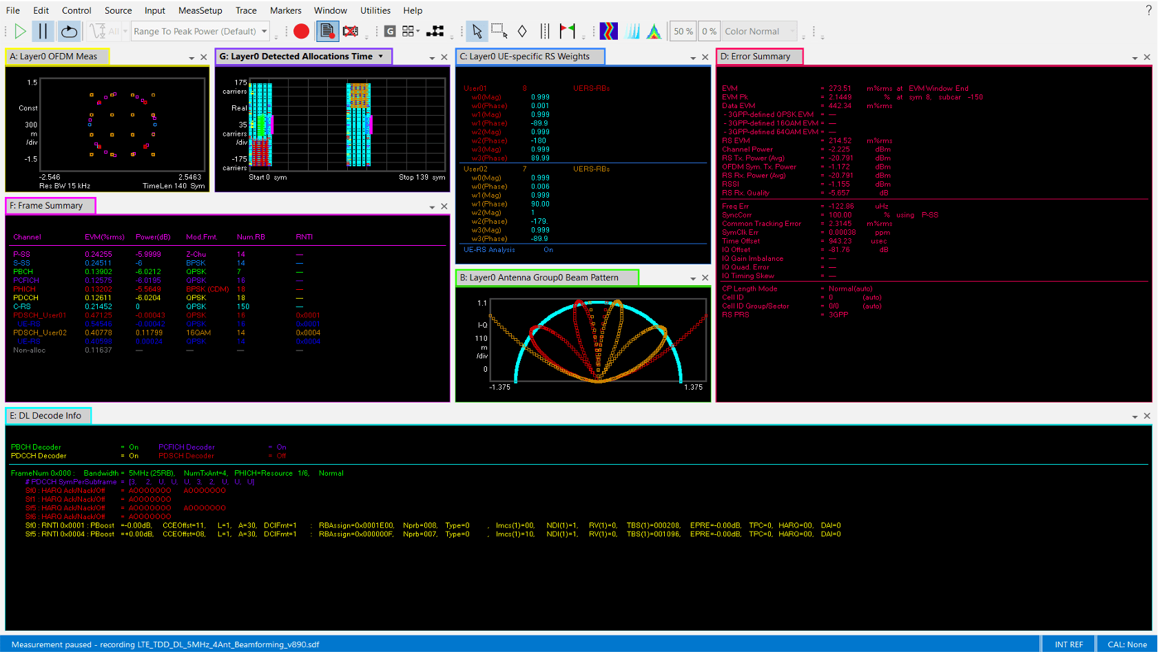 89601BHHC 89600 VSA LTE/LTE-A TDD ModulationAnalysisSoftware