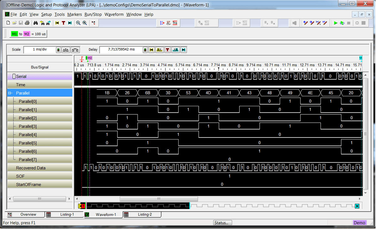 B4601C Serial to Parallel AnalysisSuite
