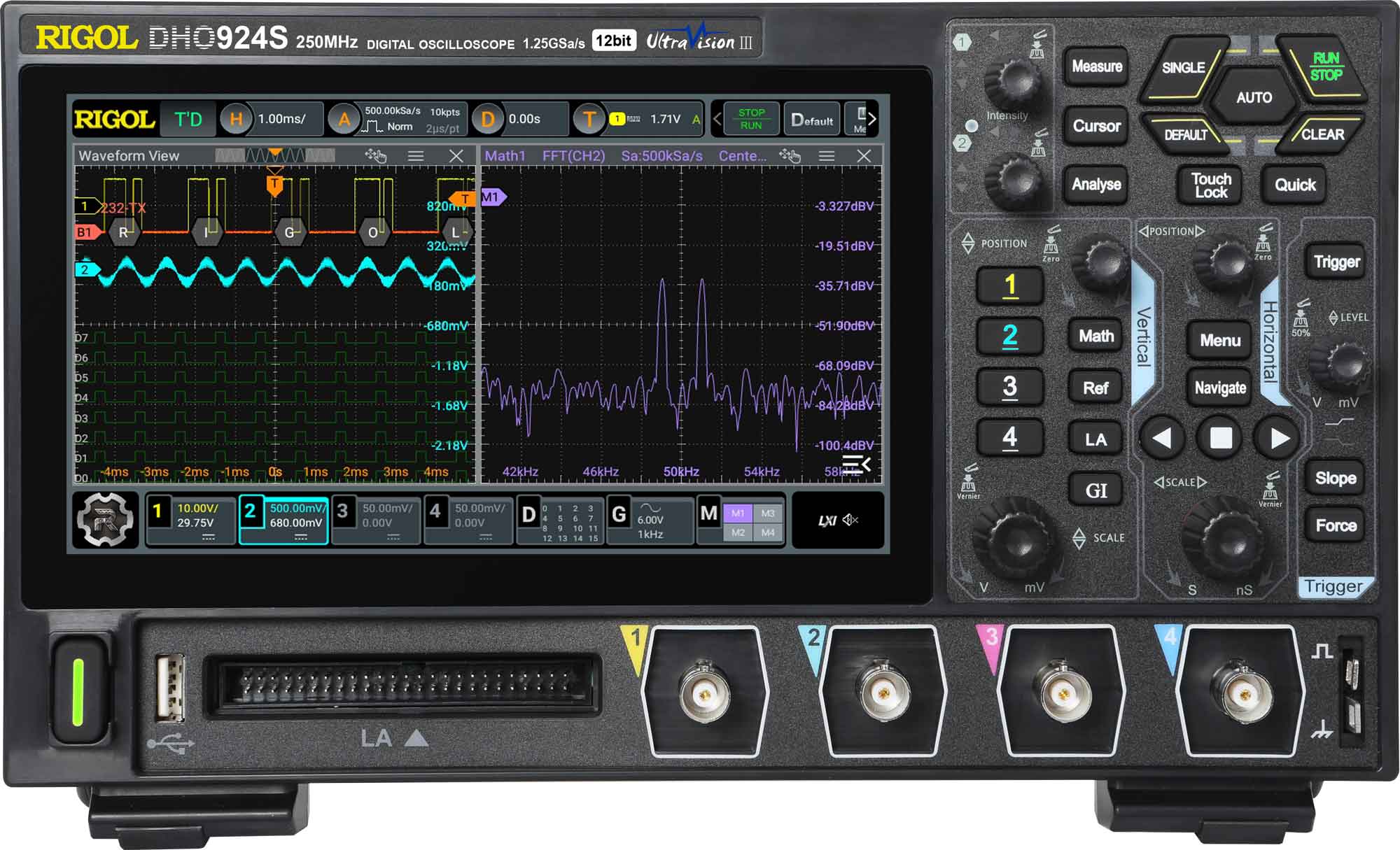 Rigol DHO924 Digital Oscilloscope