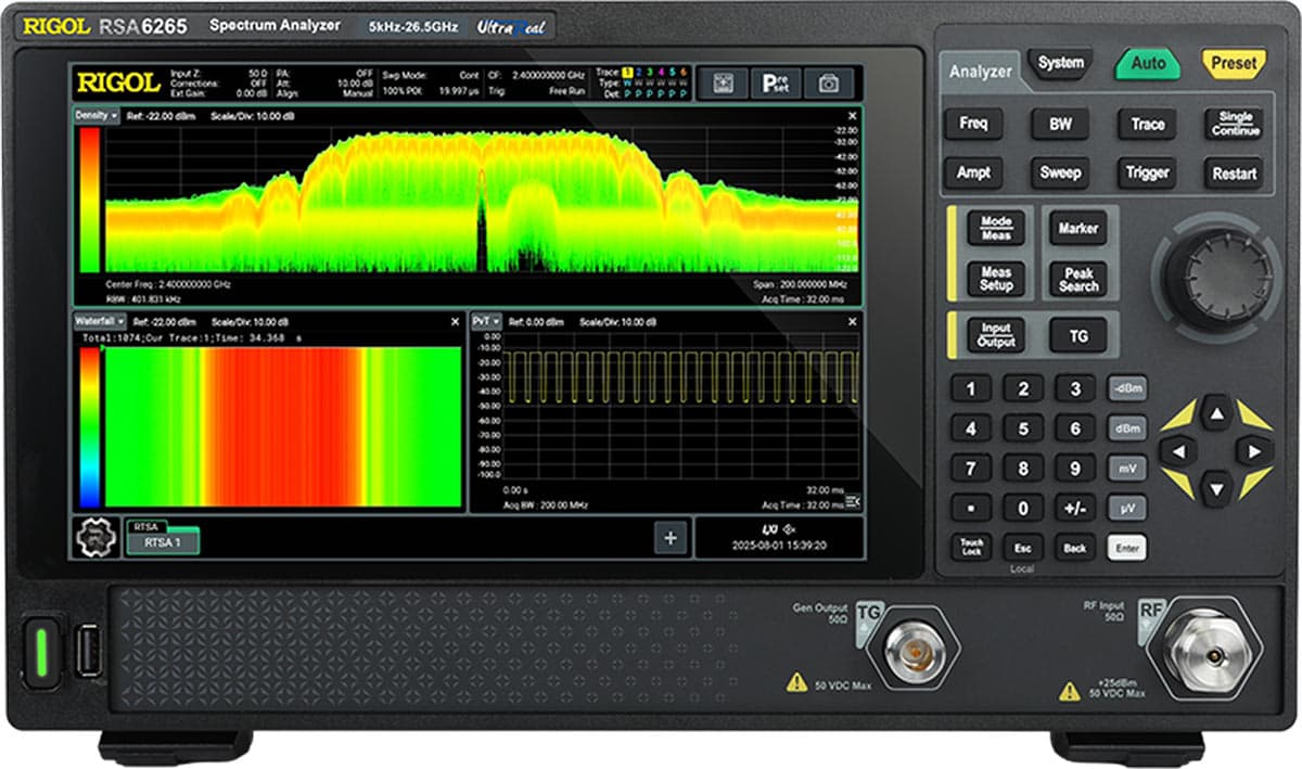 Rigol RSA6140 Real-Time Spectrum Analyzer
