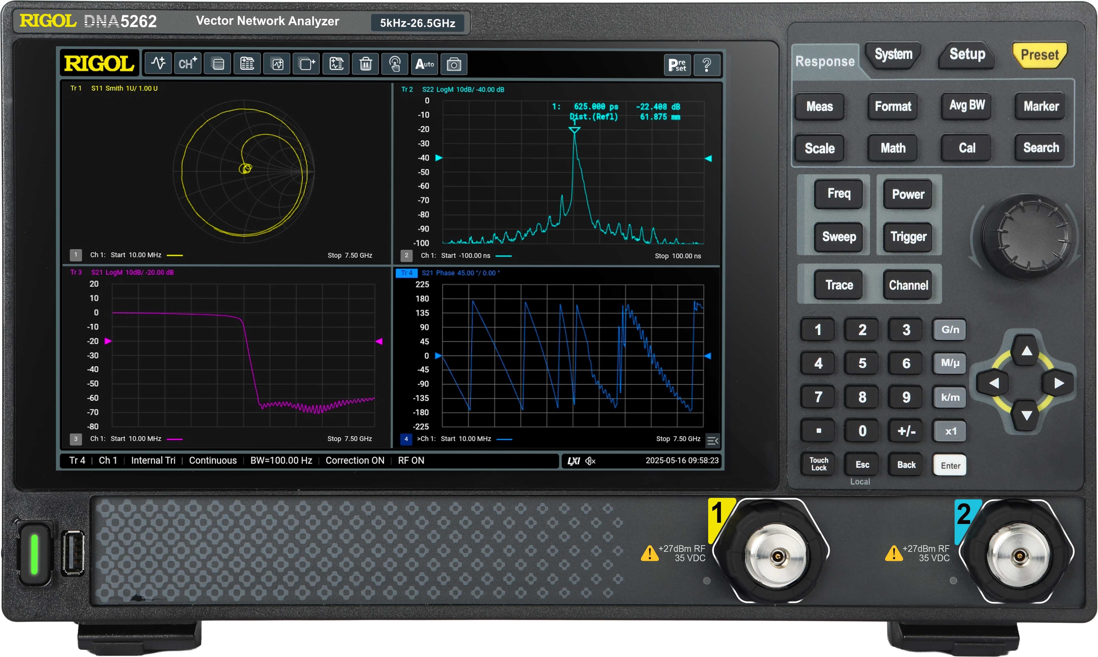 Rigol DNA5262 Vector Network Analyzer