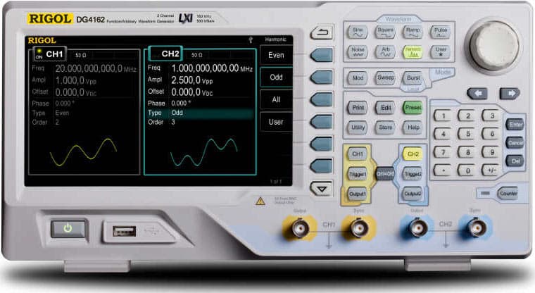 Rigol DG4162 Function/Arbitrary Waveform Generator