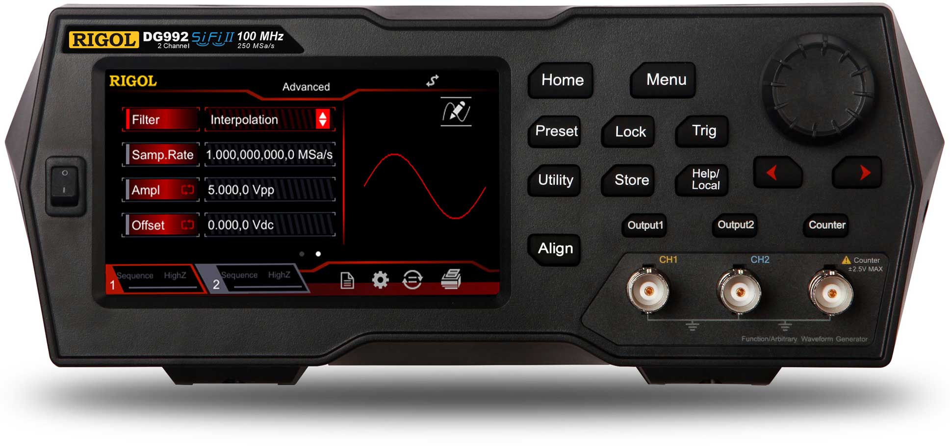 Rigol DG902 Pro Function/Arbitrary Waveform Generator