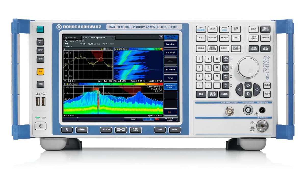 R&S FSVR13 Real-Time Spectrum Analyzer, 10 Hz to 13.6 GHz